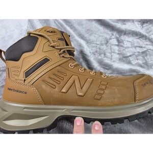 New Balance Calibre Composite Toe Leather Boots EH, PR, Non-Slip Mens 13 2E Wide